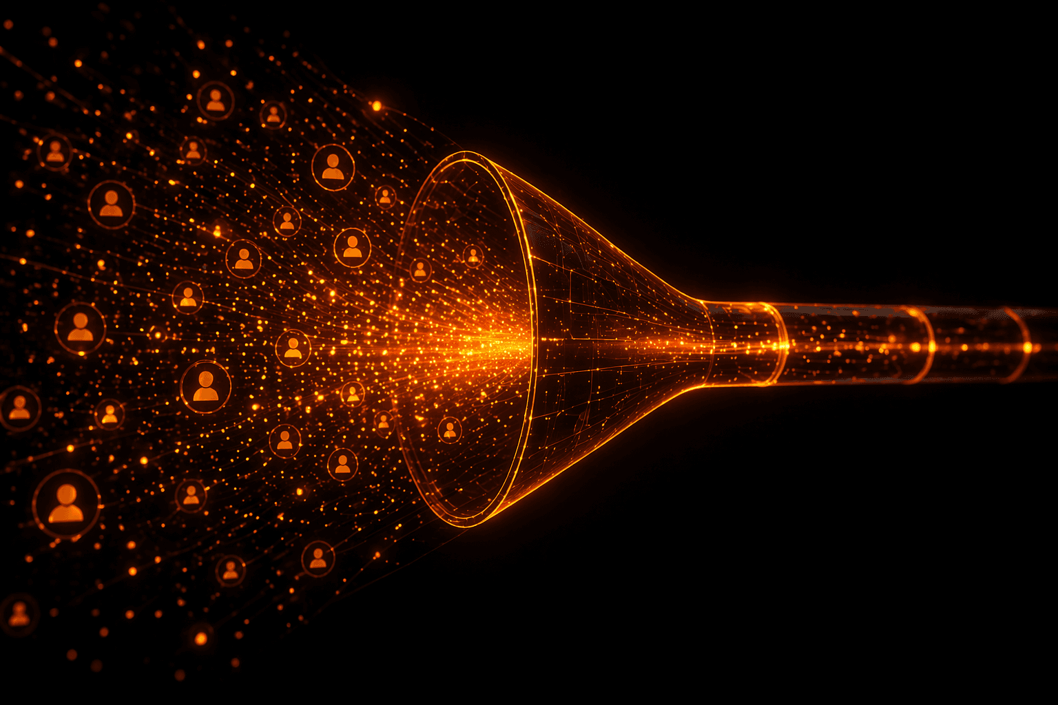 SaaS lead generation system turning traffic and messaging into qualified pipeline.